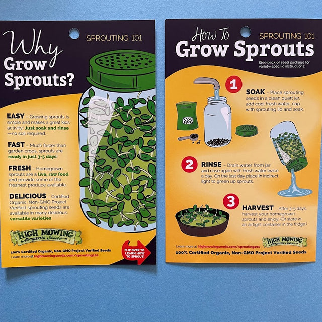 Sprouting Seeds, Salad Bowl Blend - NEW