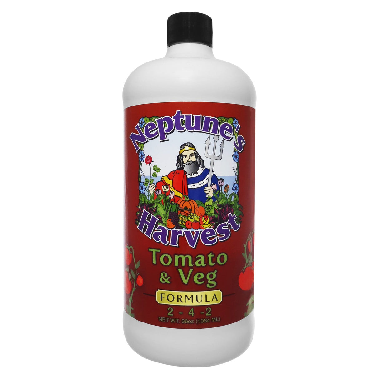 Neptune's Harvest Organic Liquid Fertilizer: Tomato and Vegetable Formula: 1 qt